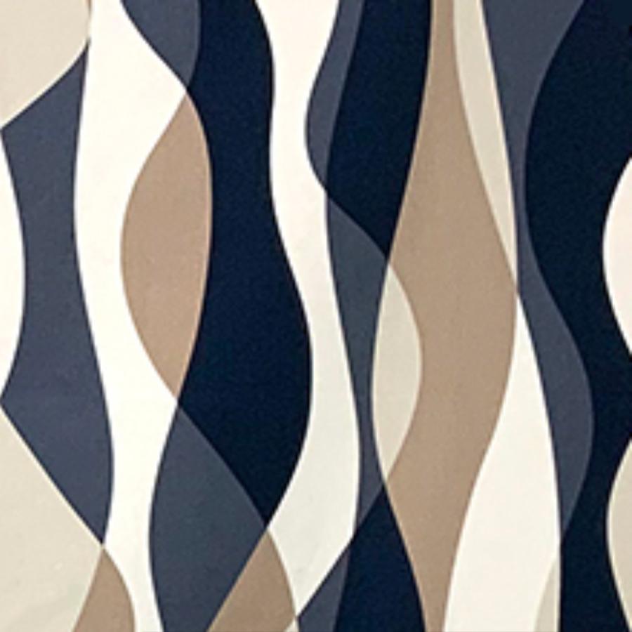 こたつ布団カバー 200×200cm 正方形 ウェーブ 綿100％ 日本製