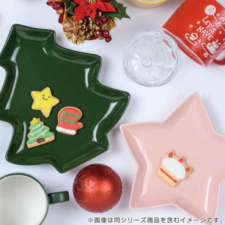 プレート スタープレート 20.5cm クリスマス 磁器 美濃焼 日本製 プレート スタープレート 20.5cm クリスマス 磁器 美濃焼 日本製