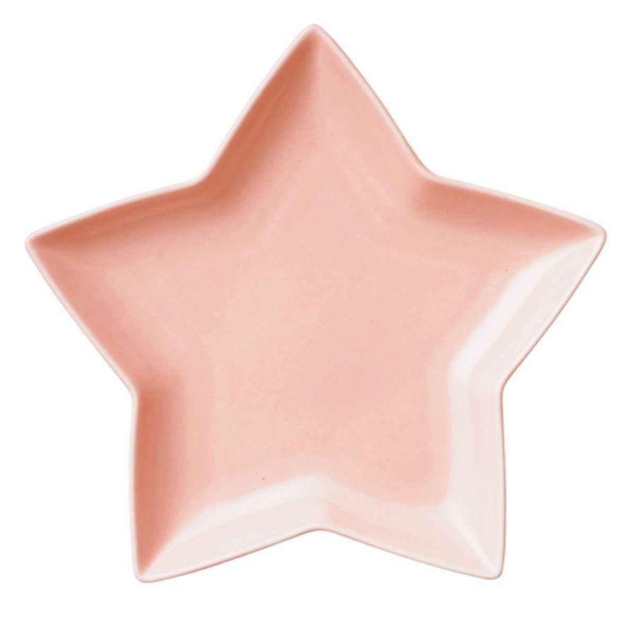 プレート スタープレート 20.5cm クリスマス 磁器 美濃焼 日本製 （ 食