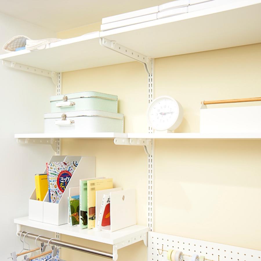 壁面収納 棚 幅60cm 奥行45cm フィットラック TSセット （ 棚板 木製