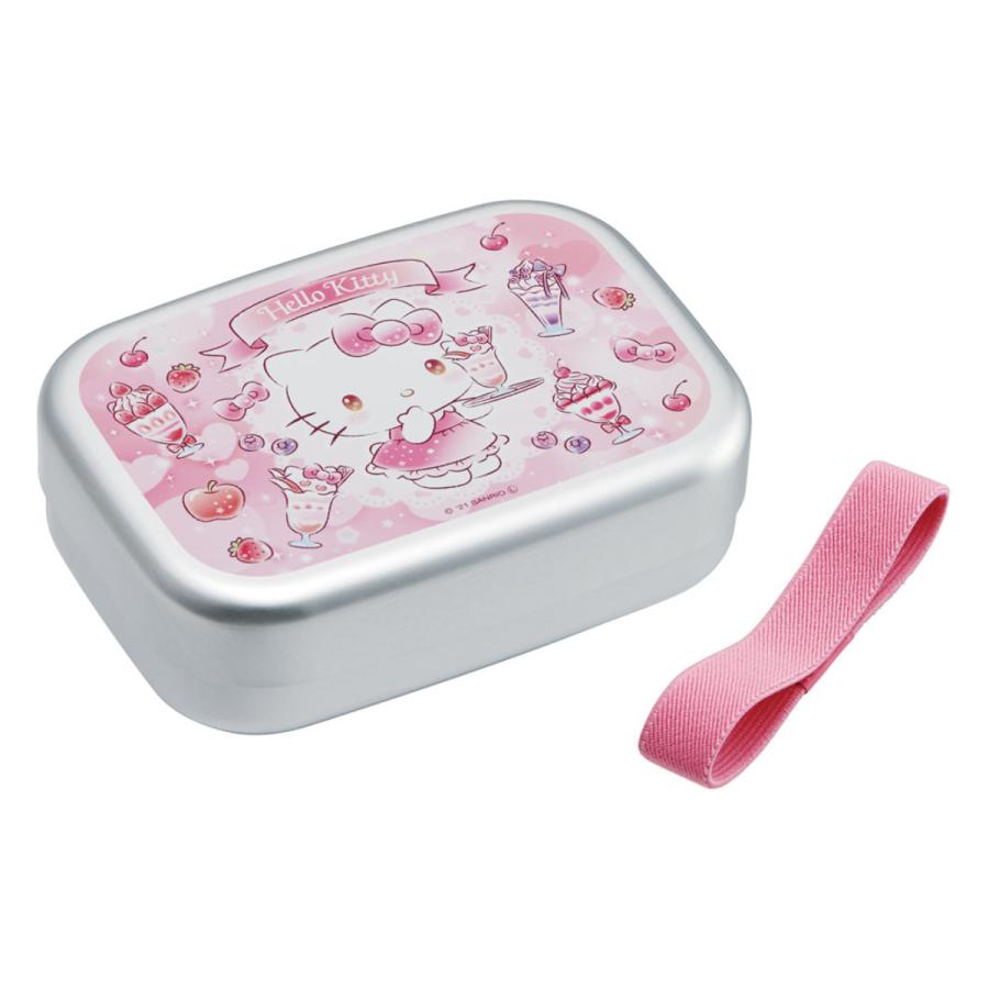 スケーター お弁当箱 アルミ 1段 370ml ハローキティ スウィーツ スケーター お弁当箱 アルミ 1段 370ml ハローキティ スウィーツ