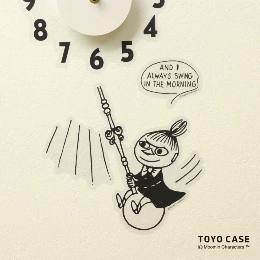 時計 ウォールクロックステッカー リトルミイ とけい クロック 雑貨 ウォールステッカー 壁時計 ステッカー リビングート ヤフー店 通販 Yahoo ショッピング