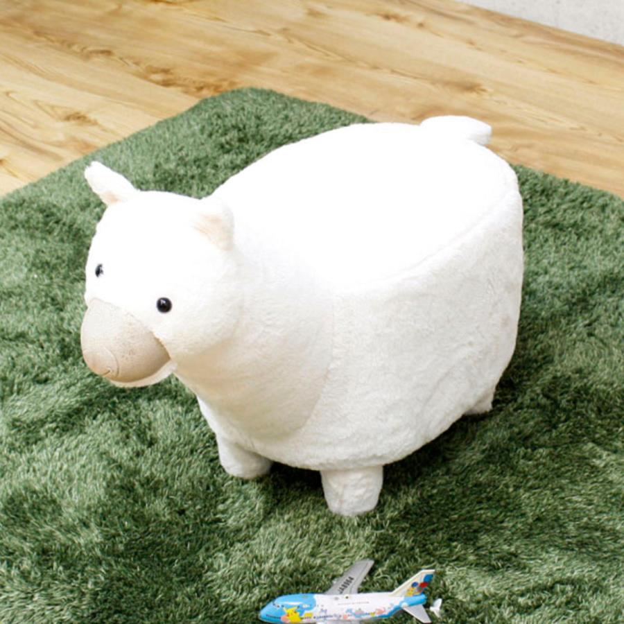 取りに来れる方限定！かわいいアルパカのスツールです！！