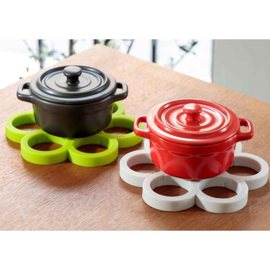 イケックス工業 鍋敷き シリコン製 2WAY Tangle Pot Stand イケックス工業 鍋敷き シリコン製 2WAY Tangle Pot Stand