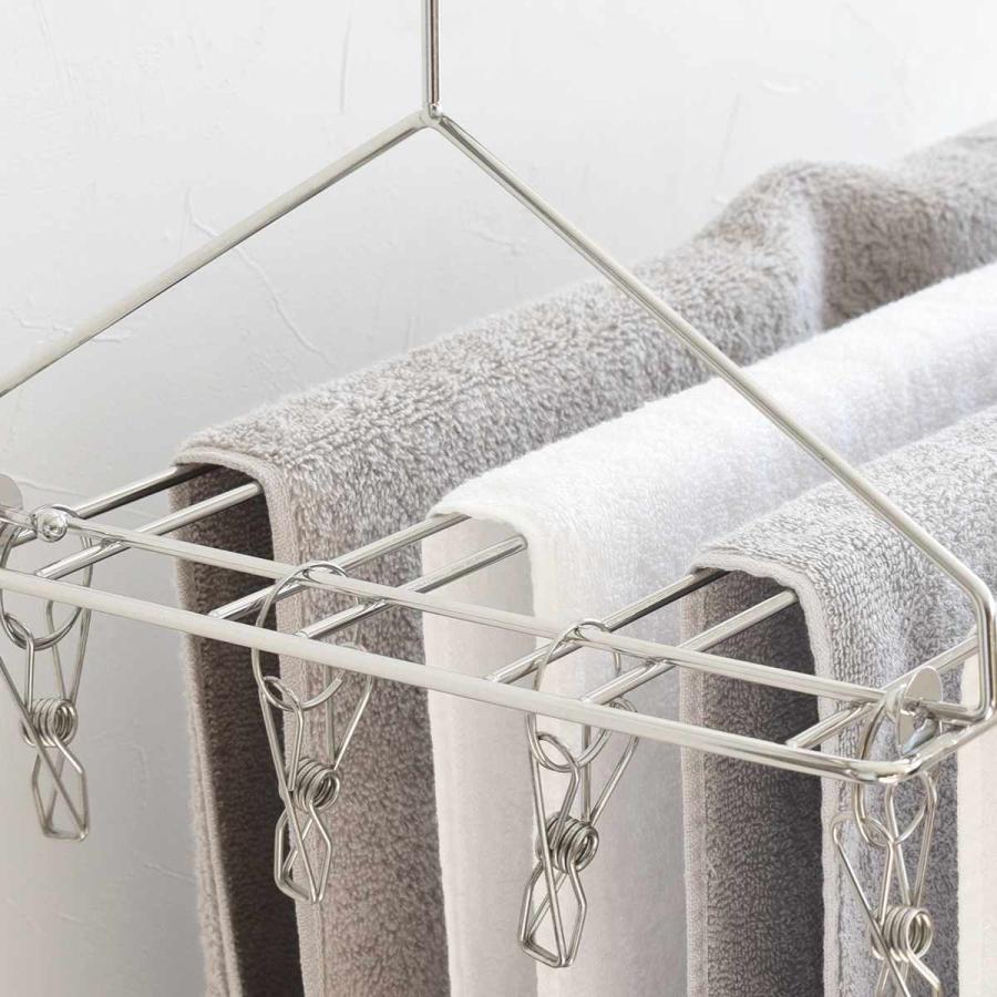 タオルハンガー たためるバスタオルハンガー 4枚干し （ バスタオル