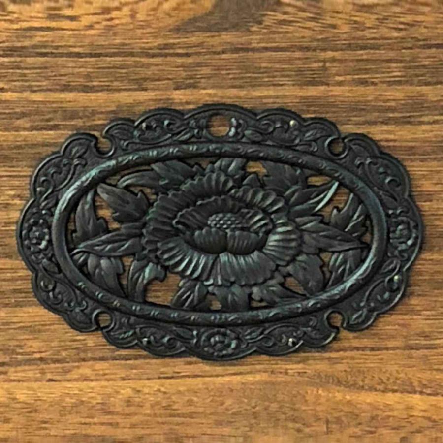 マーゼルン 総桐 民芸たんす 幅100cm 5段 焼桐調オイル仕上げ （ 桐