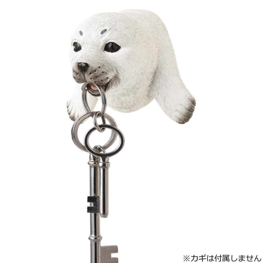 セトクラフト キーハンガー アザラシ マグネット （ キーフック 壁掛け