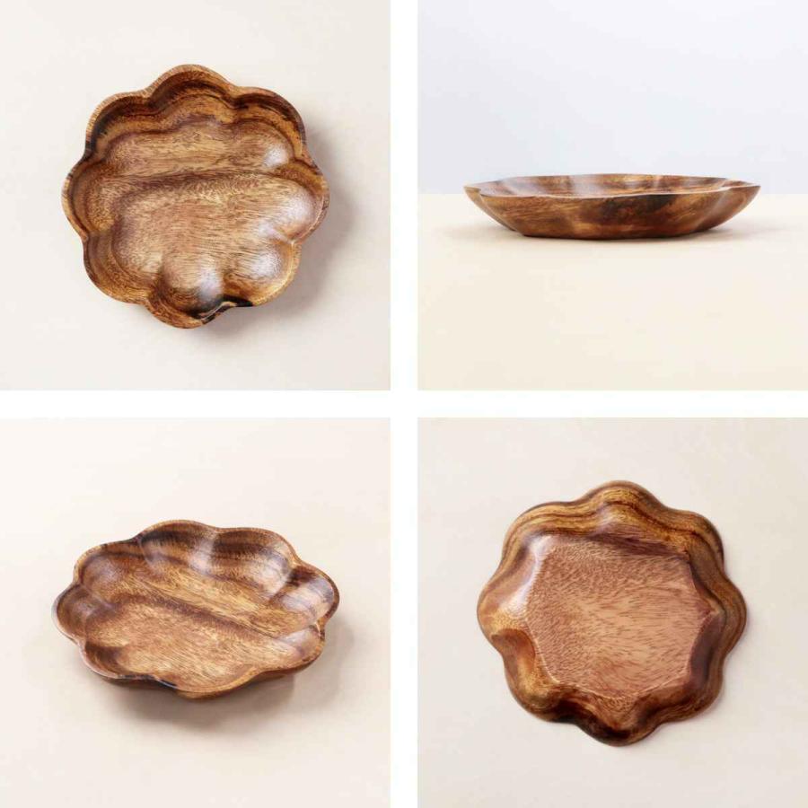 話題の行列 プレート 15cm クローバー アカシア製 食洗機対応 食器 木製食器 アカシア 皿 お皿 小皿 木製 花形 花 Discoversvg Com