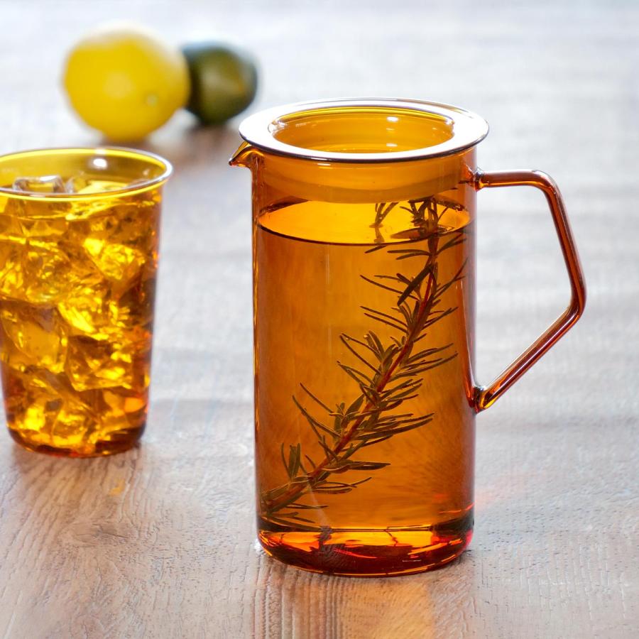 KINTO キントー CAST AMBER ジャグ 750ml （ 耐熱ガラス 食洗機