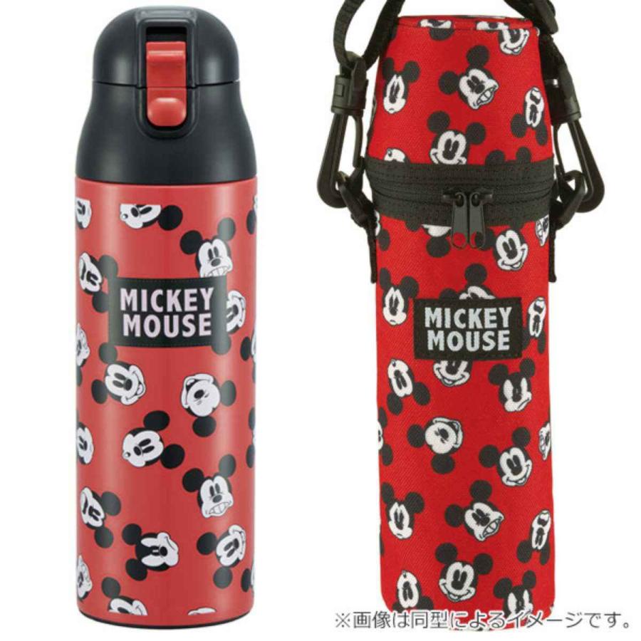 スケーター 水筒 500ml ステンレス 直飲み ワンプッシュ トム