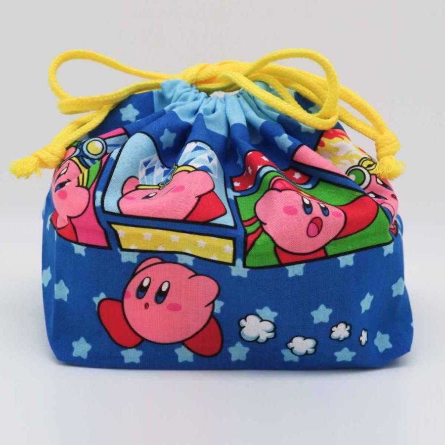 弁当袋 巾着 星のカービィ （ カービィ KIRBY お弁当袋 給食袋 巾着袋