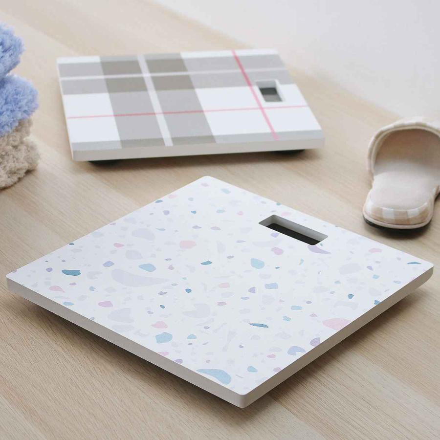 ＆NE 体重計 珪藻土ヘルスメーター （ デジタル 体重 測定 計測 測り たいじゅうけい ヘルスメーター