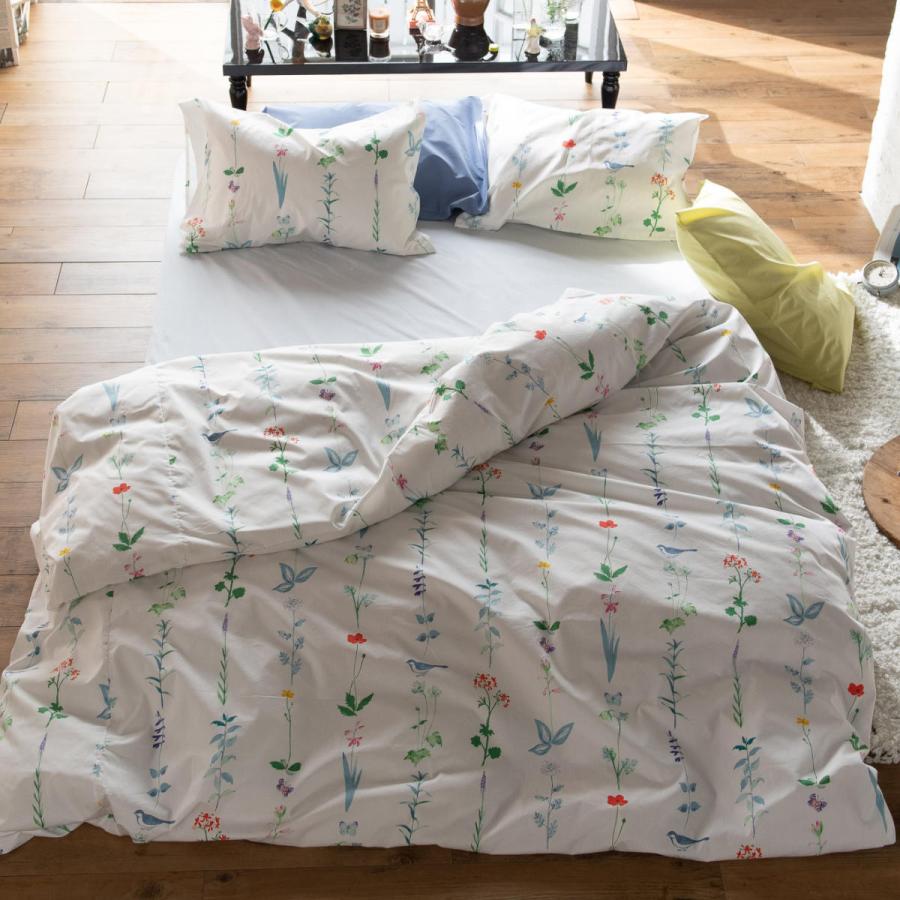 掛け布団カバー Fab the Home シングル フロリスト 花柄 綿100
