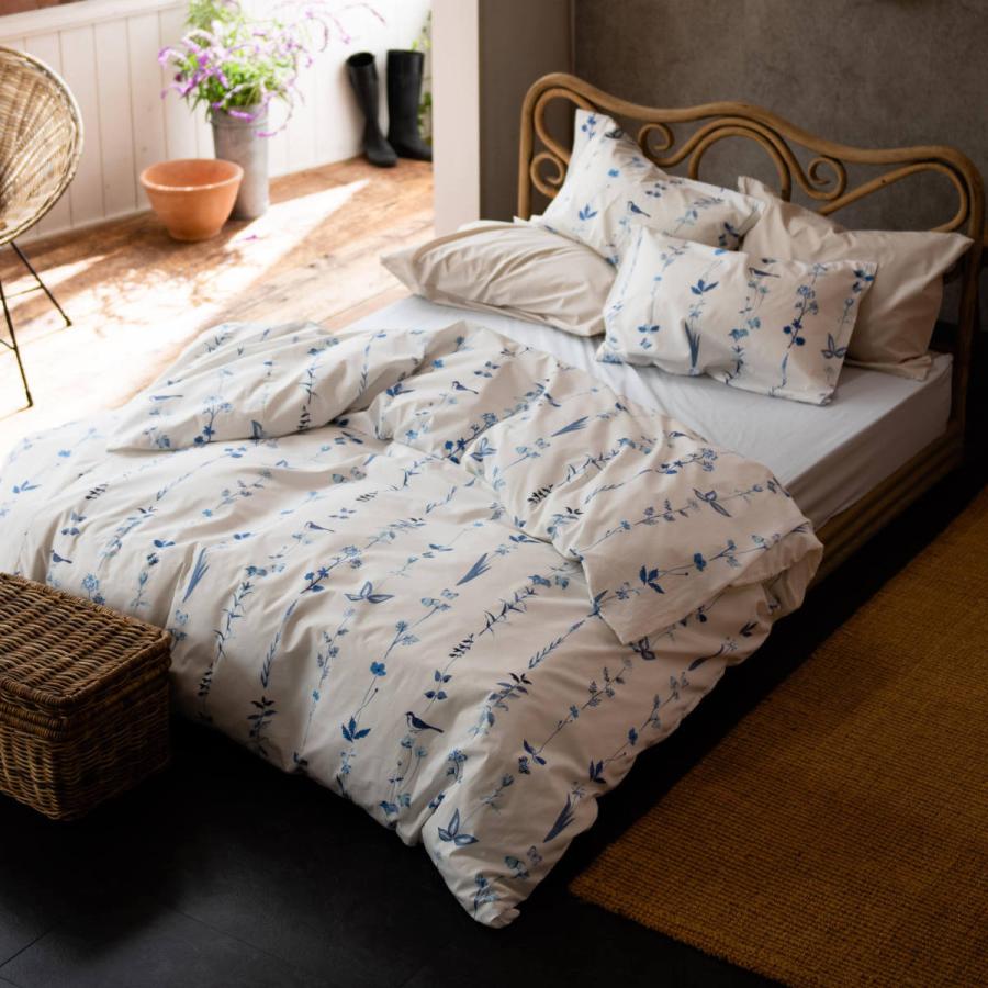 生地柄　シングル掛け布団敷布団 掛け布団カバー Fab the Home シングル フロリスト 花柄 綿100