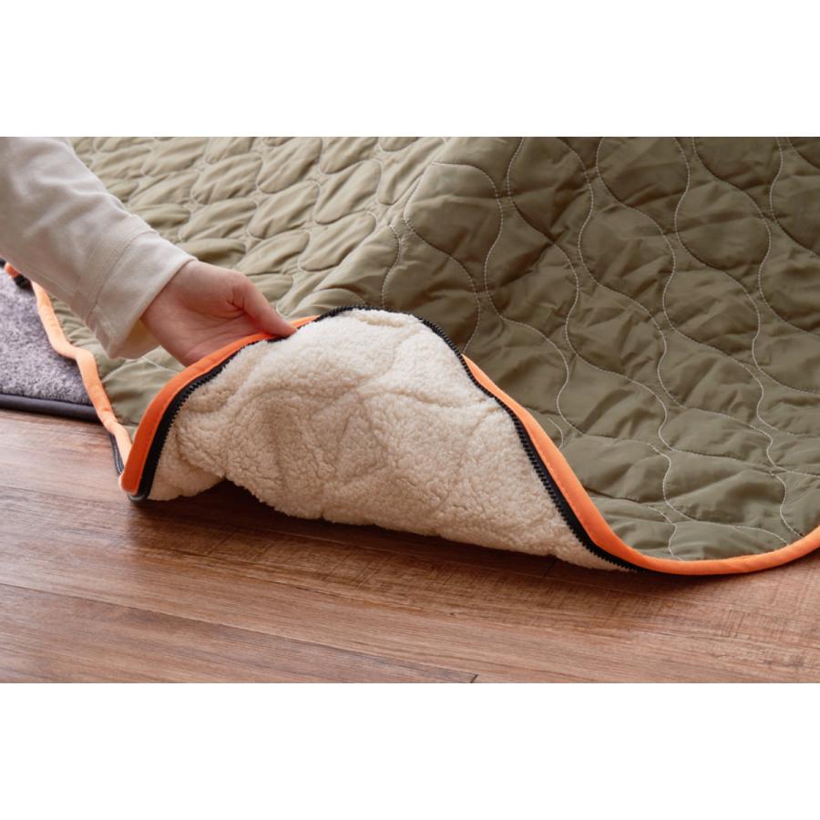 HAGiHARA（萩原） 寝袋 こたつ掛にもなる2way twosides 家でも外でも