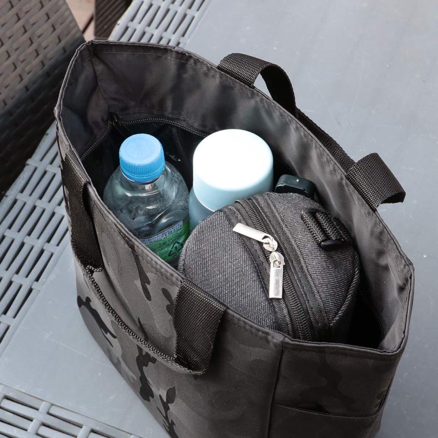 ランチバッグ 保冷 BONTE カモフラ 角型 大容量 （ 保冷ランチバッグ