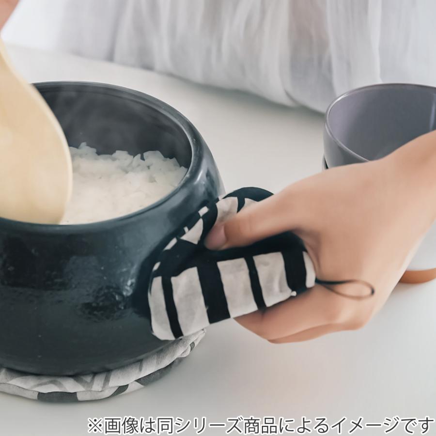 ＆NE 鍋つかみ 三角 ボルダリング 綿 レーヨン 日本製 紐つき