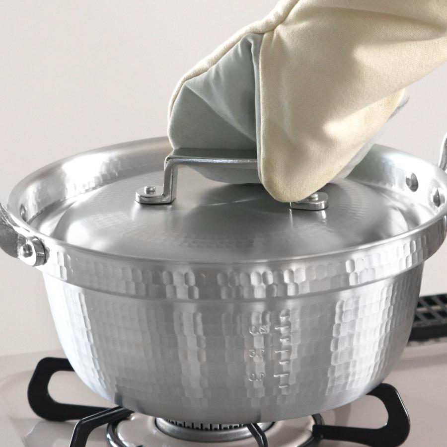 鍋蓋 30cm 打出料理鍋専用 中尾アルミ 日本製 （ 蓋 ふた 鍋用蓋 打出