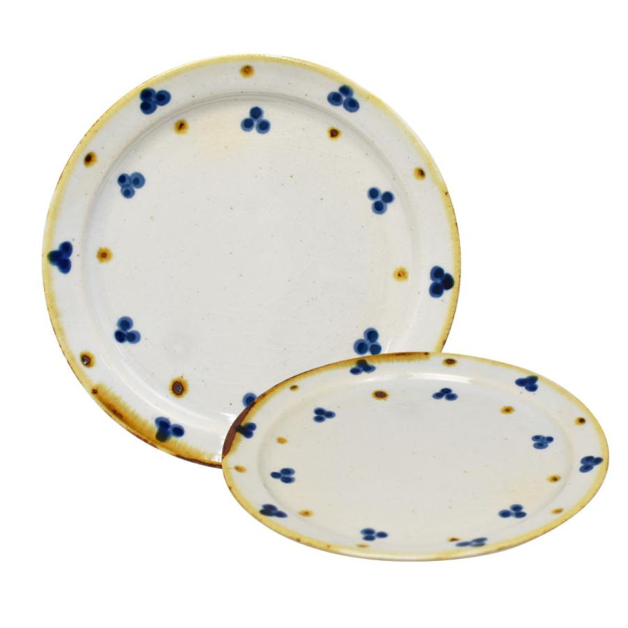 MAHALIYA collections 藍飛天 プレート 皿 約28cm MAHALIYA