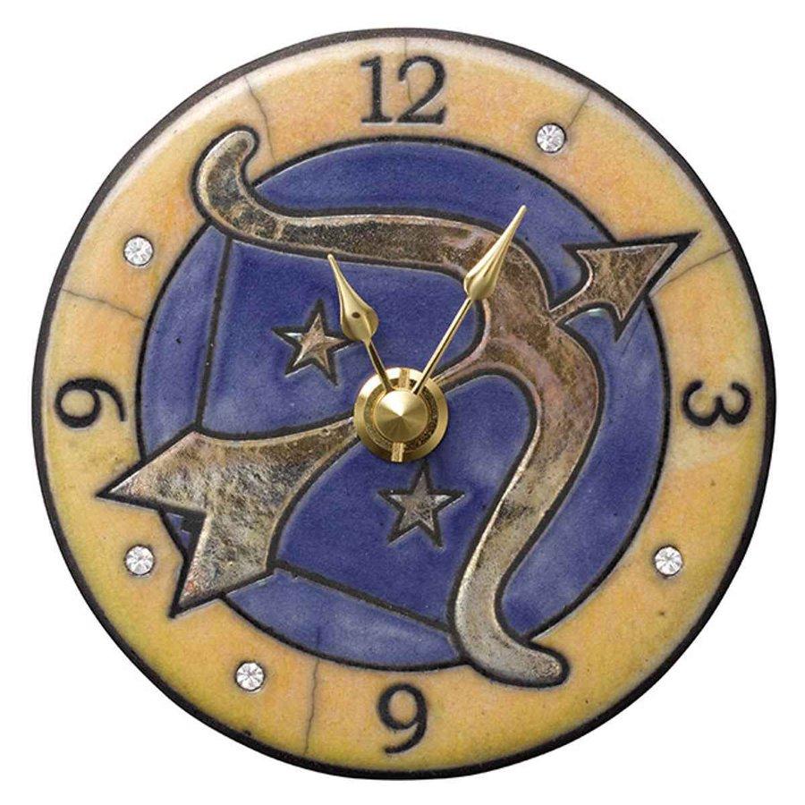 ⭐️Yves Saint Laurent 置き時計　陶器製 美濃焼 Baum 陶器時計 置き時計 電池付 SUGYの通販｜Studio1156