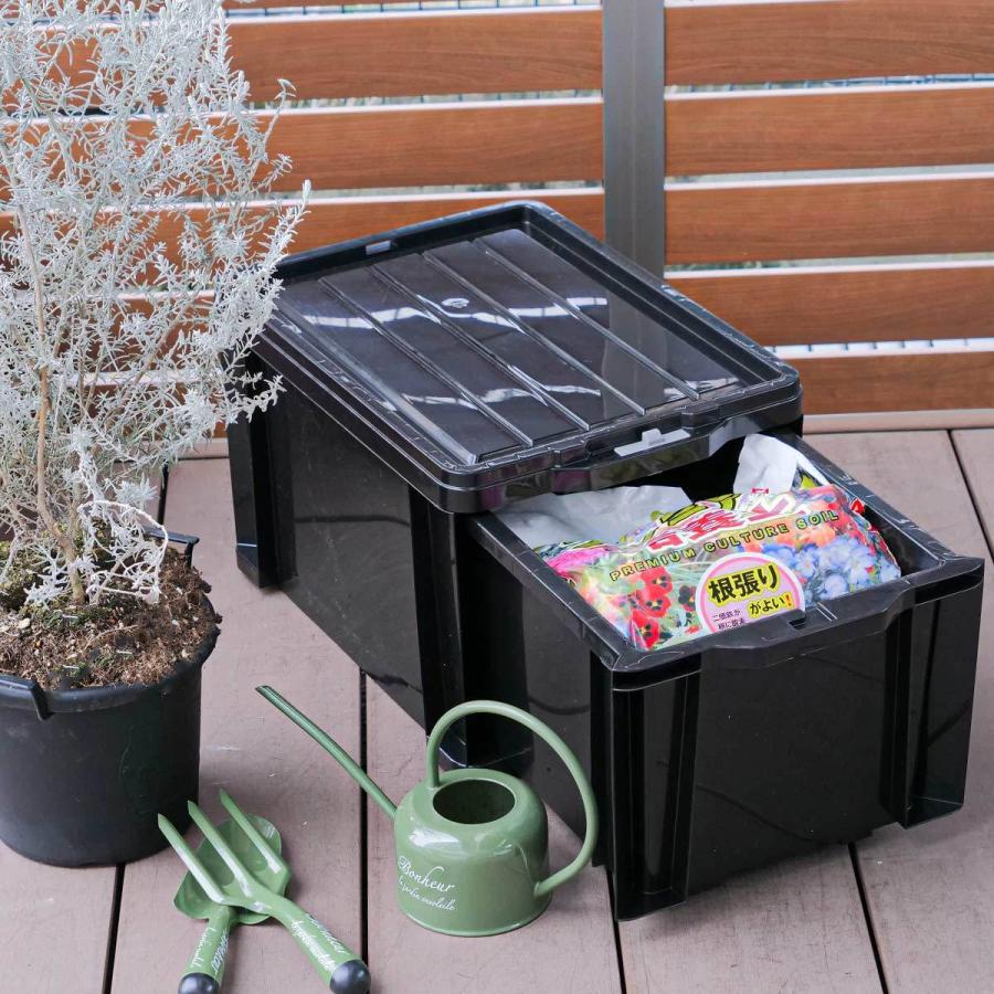 収納ケース 引き出し ロックストッカー45 収納 ケース ボックス コンテナ プラスチック 小物入れ 収納ボックス 日本製 小物収納 仕切り付き 60 Off ロック付き