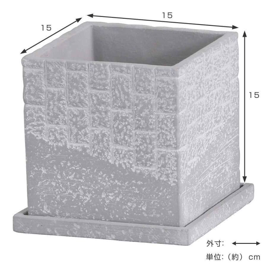 プランター ボーデン・スクエアポット L （ 植木鉢 ポット プラント