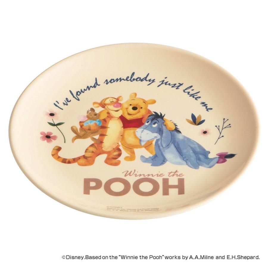 激安本物 プレート 19cm パン皿 くまのプーさん プラスチック お皿 メラミン食器 皿 子供用食器