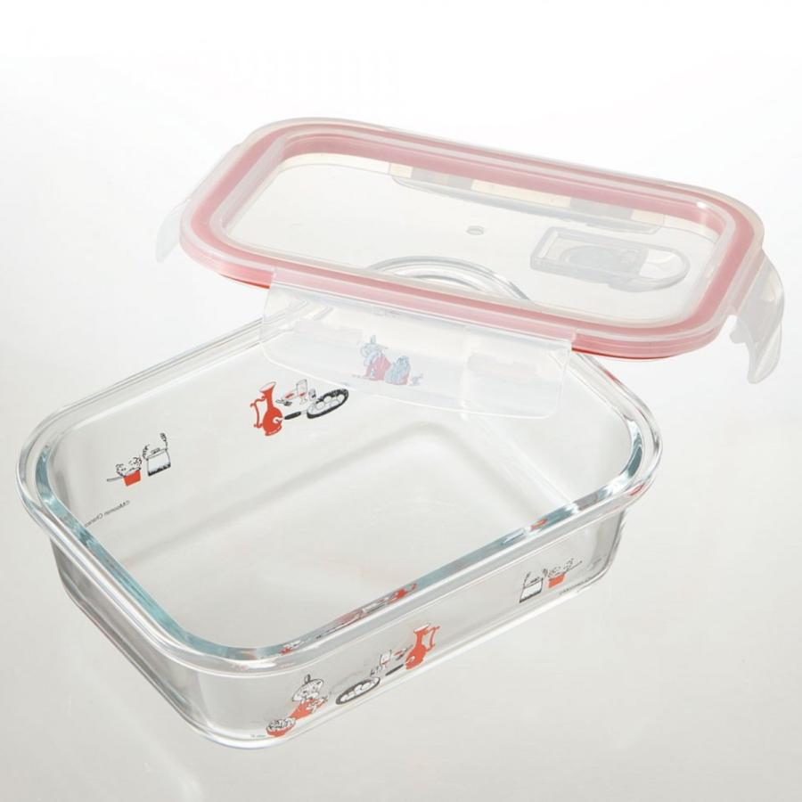 スケーター 保存容器 ガラス M 650ml ムーミン キッチン （ ガラス保存