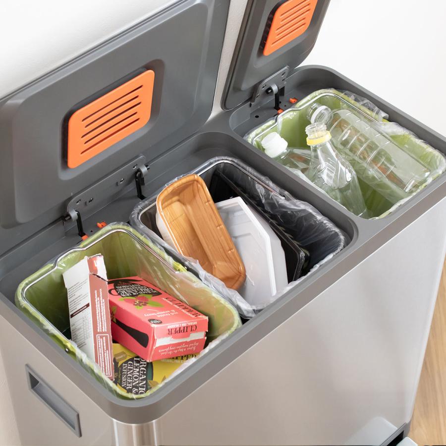 OPUS（オーパス） ゴミ箱 16L×3 分別 JAVA BASE トリプル