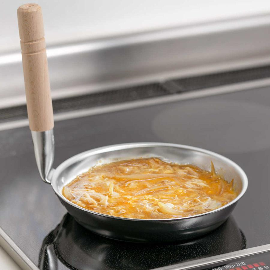 和の職人 IH対応 親子鍋 17cm 日本製 （ ガス火 IH 対応 片手鍋 アルミ