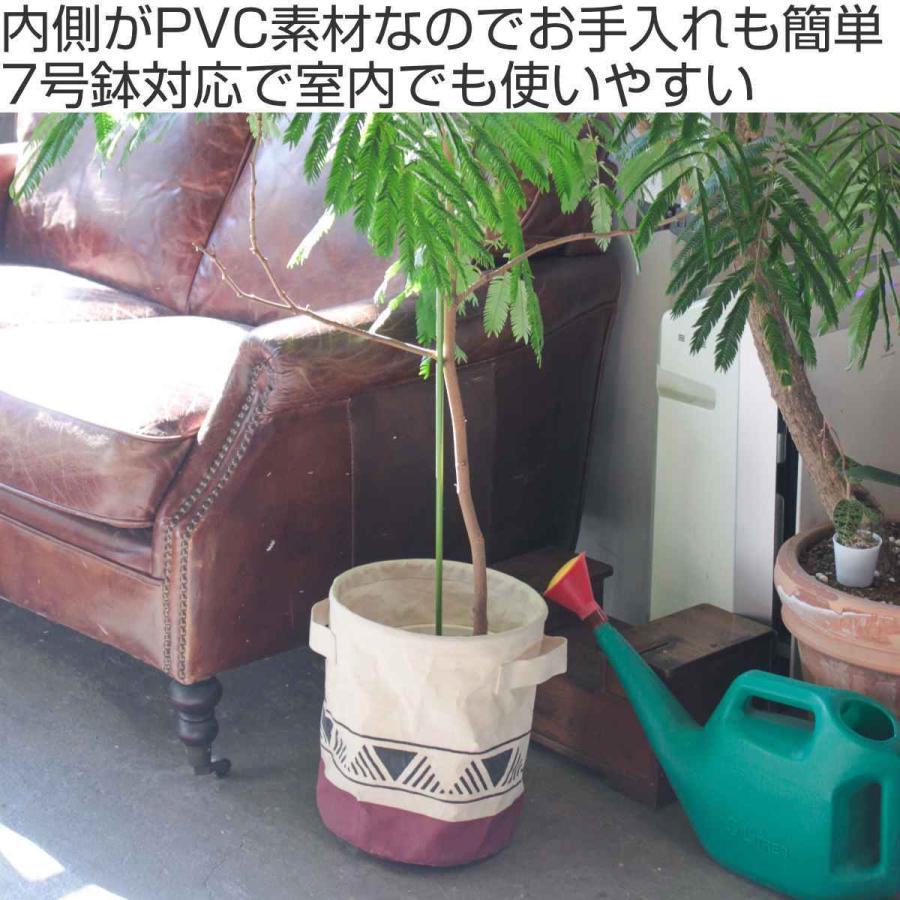 プランター コットンポットカバー L （ 鉢カバー プランターカバー 布