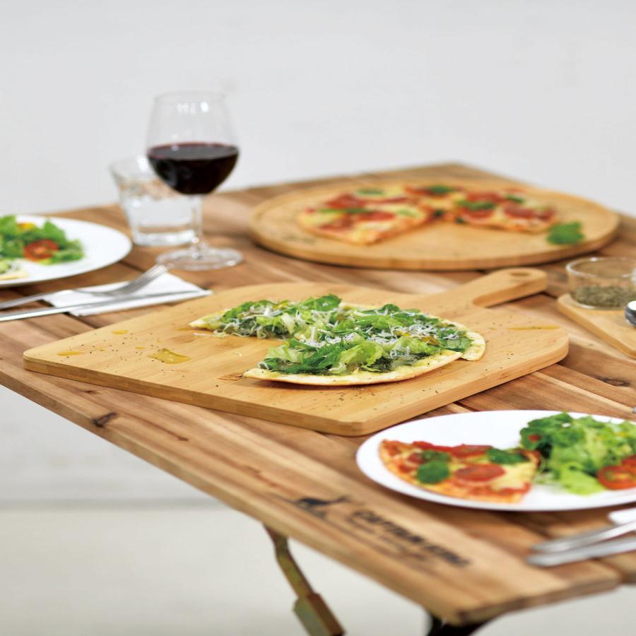 CAPTAIN STAG（キャプテンスタッグ） 木製食器 ピザ用プレート31cm