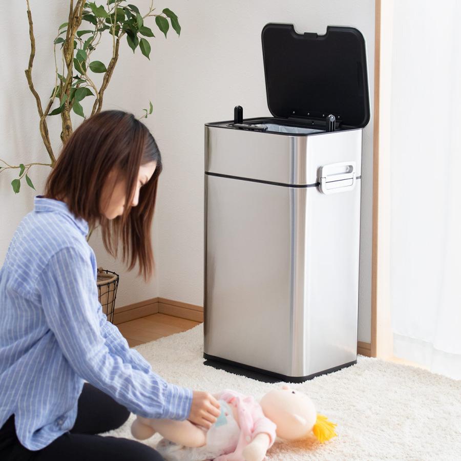小森樹脂 ゴミ箱 58L HOALU ステンレス ( ごみ箱 小森樹脂 ゴミ箱 58L HOALU ステンレス ( ごみ箱