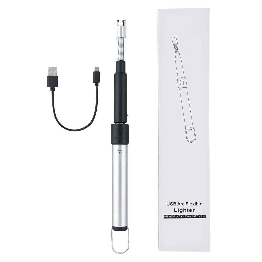 マルエス USB充電式 伸縮プラズマアークライター （ ライター 充電式