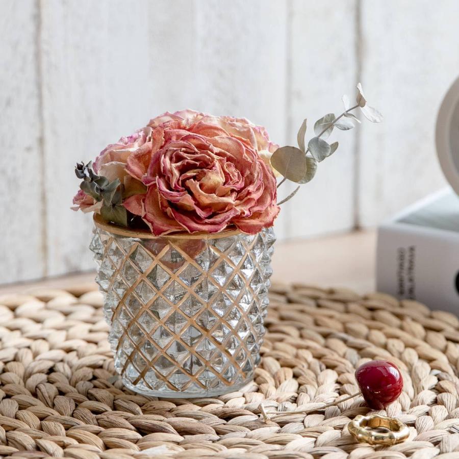 花瓶 ガラスベース 直径7.5×高さ8cm ( フラワーベース 花びん 花瓶 ガラスベース 直径7.5×高さ8cm ( フラワーベース 花びん