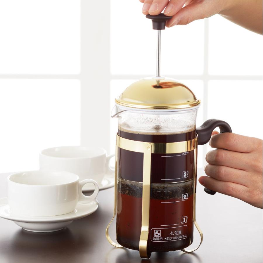 コーヒープレス ティーサーバー 750ml モカブラウン 強化ガラス コーヒープレス ティーサーバー 750ml モカブラウン 強化ガラス