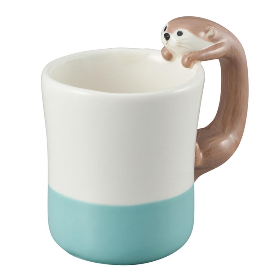 マグカップ 200ml カワウソ 陶器 （ マグ カップ コップ テーブル