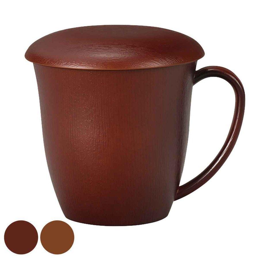 マグカップ 360ml Woody プラスチック 食洗機対応 電子レンジ対応 木目調 日本製 コップ カップ マグ リビングート ヤフー店 通販 Yahoo ショッピング