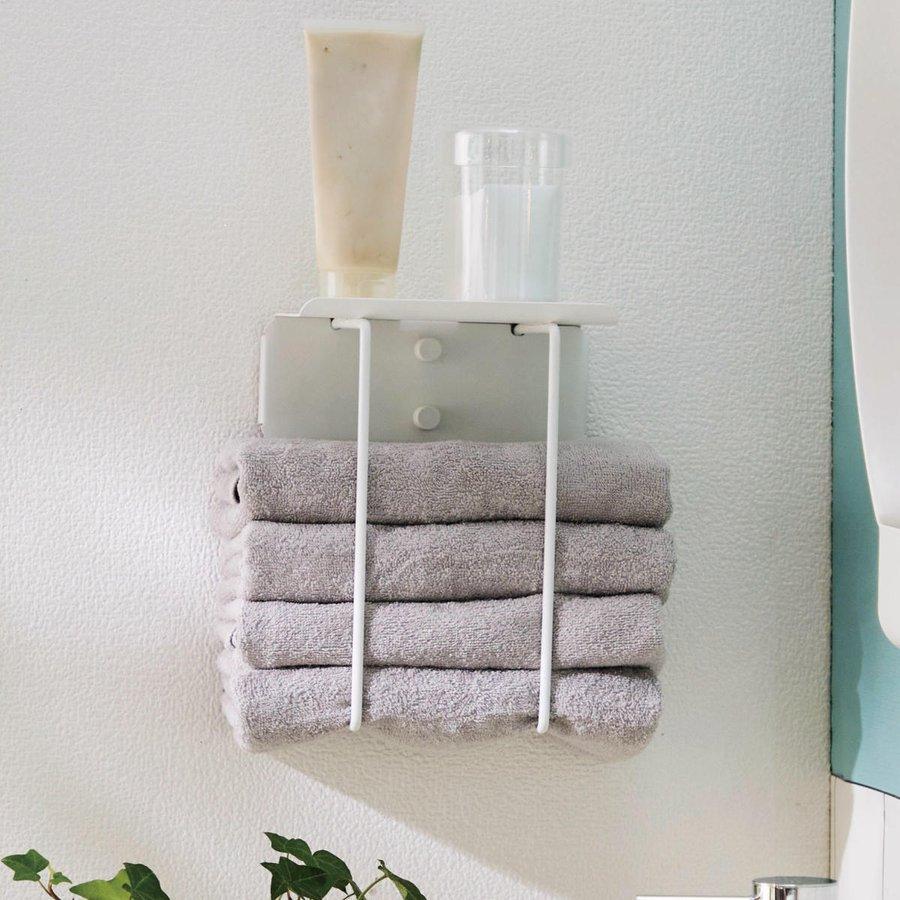 収納 タオル 整う収納 （ タオル収納 ホルダー ケース タオルケース  