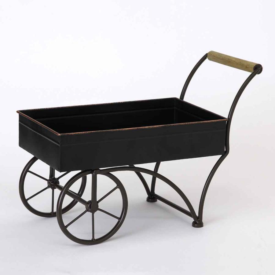 SPICE of Life フラワースタンド Noir ブリキカート （ 花台 フラワー