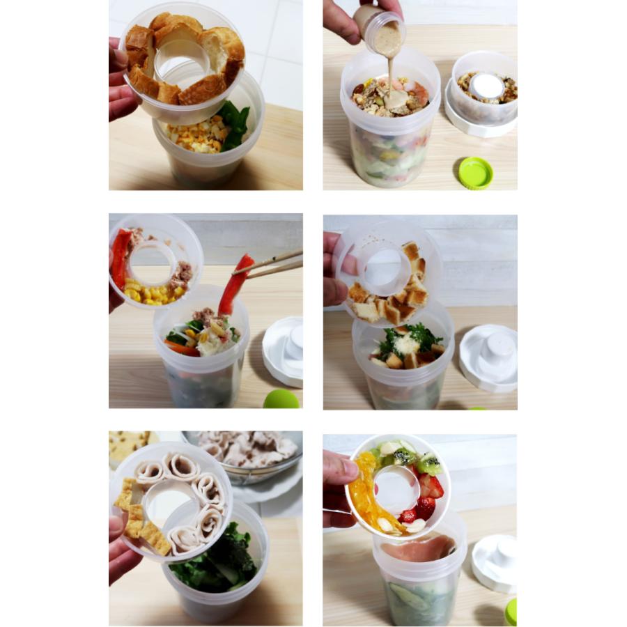 可愛いクリスマスツリーやギフトが 弁当箱 1段 サラダポット ドレッシングケース付き お弁当箱 ランチボックス サラダカップ サラダ容器 食洗機対応 一段 日本製 Shipsctc Org