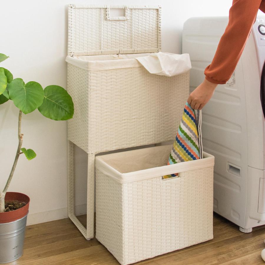 宮武製作所 ランドリーボックス Diario 2段 （ ランドリー 収納