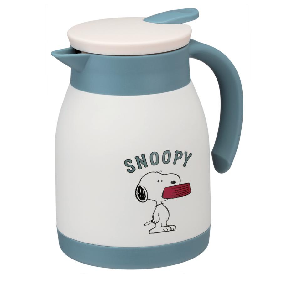 卓上ポット 600ml スヌーピー PEANUTS ステンレス （ 魔法瓶 保温