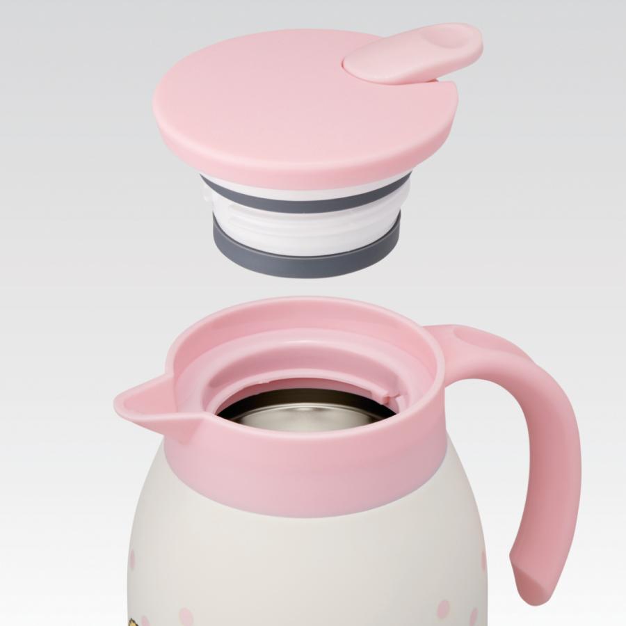 卓上ポット 600ml すみっコぐらし ステンレス （ 魔法瓶 保温ポット