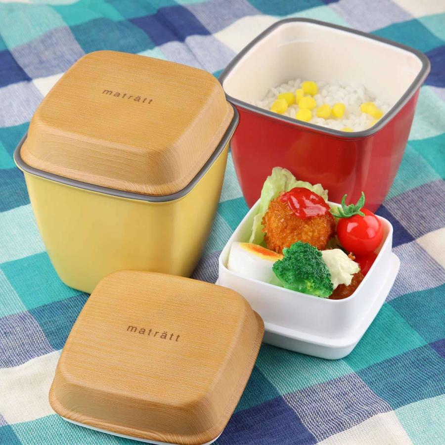正和 弁当箱 2段 710ml matratt トールエマリエランチ （ お弁当箱