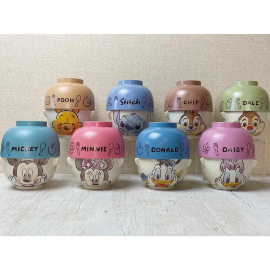 Disney（ディズニー） 汁椀 茶碗 セット ミッキーマウス 水彩タッチ