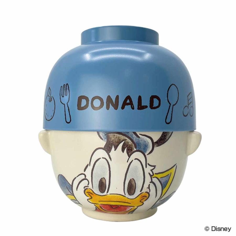 Disney（ディズニー） 汁椀 茶碗 セット ドナルドダック 水彩タッチ