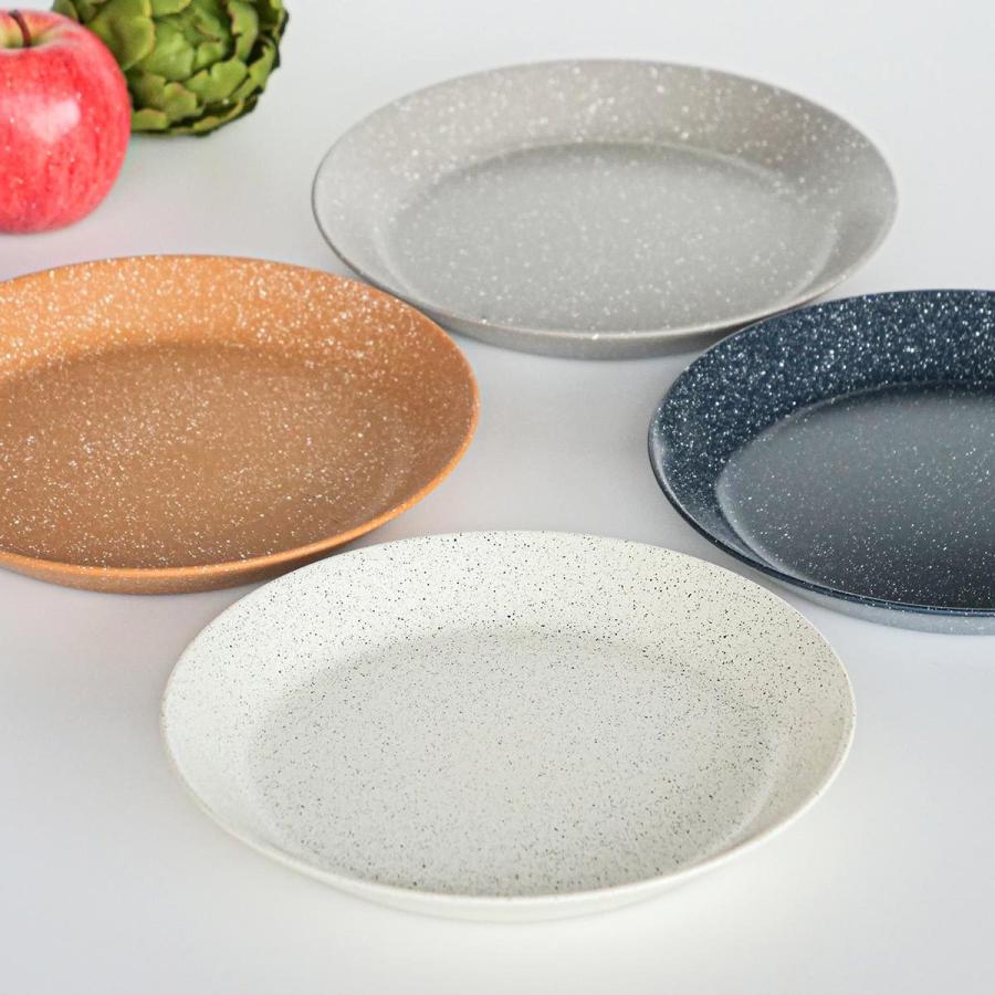 プレート L 23cm grano プラスチック （ 食洗機対応 電子レンジ対応 日本製 皿 中皿 丸 ）｜livingut｜20