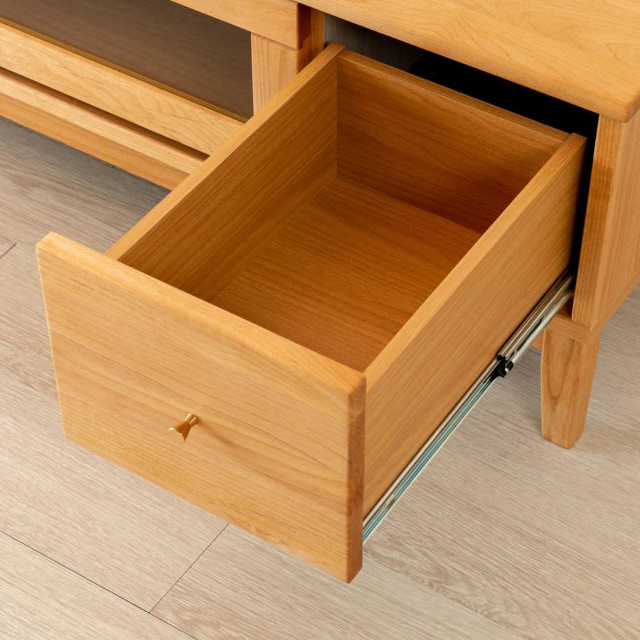 一生紀（ISSEIKI） テレビ台 ローボード 北欧風 アルダー材 FORTO 約幅