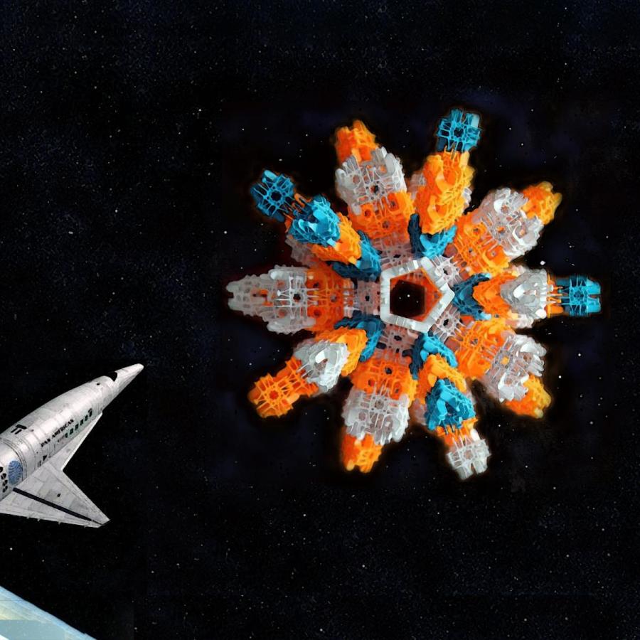 知育玩具 ラックスブロックス ブラックボックス 370ピース入り